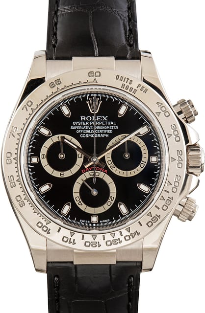 Used Rolex Daytona 116519 Black Dial