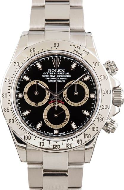 Rolex Daytona 116520 Black Dial