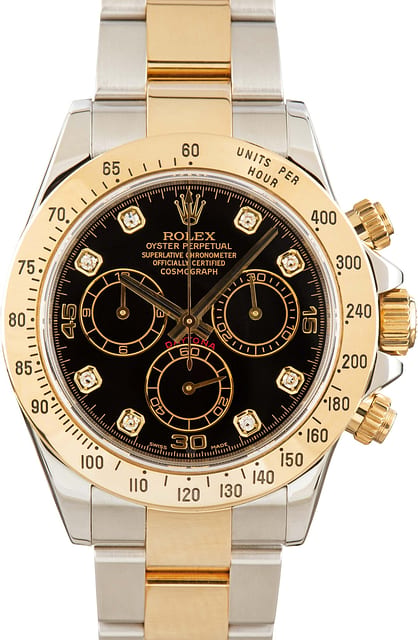 Rolex Daytona 116523 Black Diamond Dial