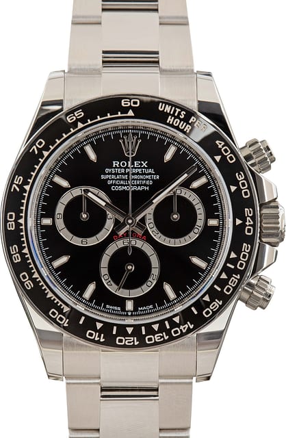 Rolex Cosmograph Daytona 126500 Black Dial