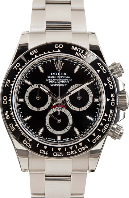 Rolex Daytona Cosmograph Ref 126500 Black Dial