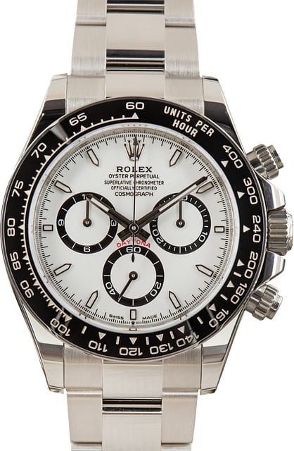 Pre-Owned Rolex Daytona 126500 White Panda Dial