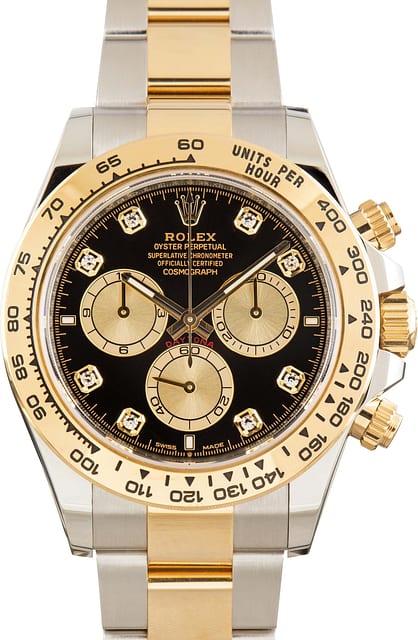 Pre-Owned Rolex Daytona ref 126503 Black Diamond Dial