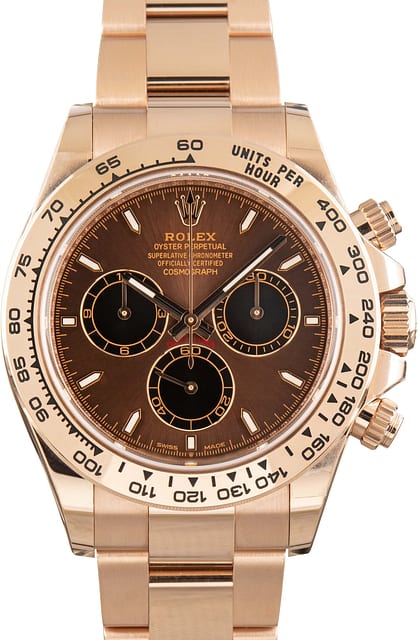Pre-Owned Rolex Daytona Ref 126505 Chocolate Dial