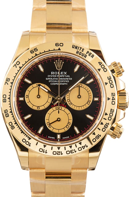 Rolex Cosmograph Daytona 126508 Black Dial