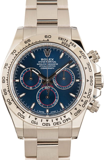 Pre-owned Rolex Daytona Ref 126509 Blue Dial