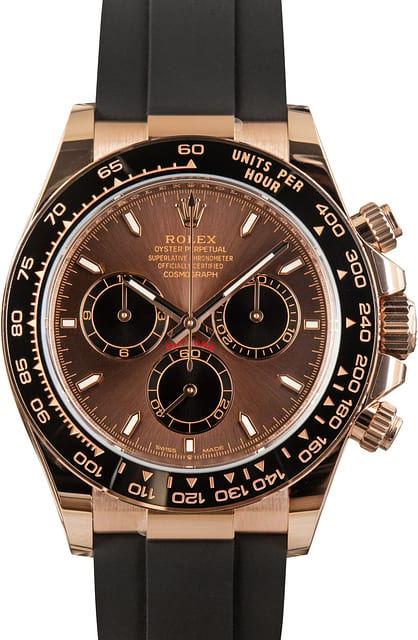Pre-Owned Rolex Daytona ref 126515 18k Everose Gold