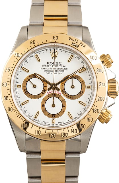 Rolex Daytona Ref 16523 White Dial