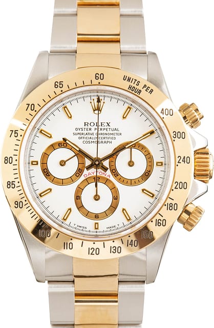 Rolex Daytona 16523 White Dial