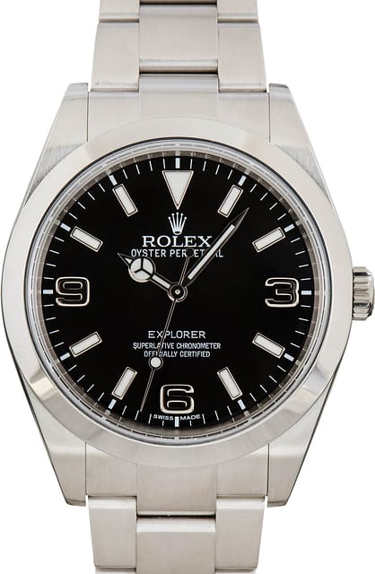 Rolex Explorer 214270 Stainless Steel Oyster