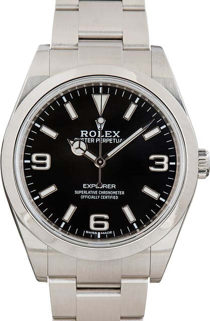 Used Rolex Explorer Ref 214270 MK II Dial