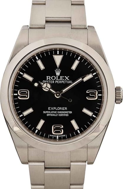 Rolex Explorer 214270 Mark 1 Black Dial