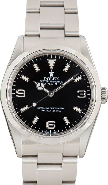 Pre-owned Rolex Explorer Ref 14270