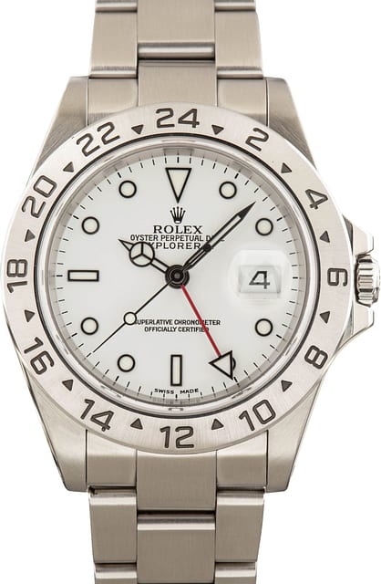Used Rolex Explorer II Ref 16570 Polar