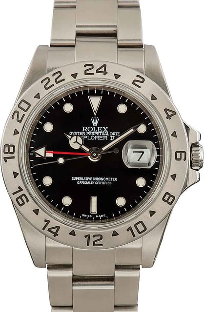 Rolex Explorer 2 Black Dial 16570