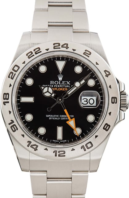 Rolex Explorer II Ref 216570 Black