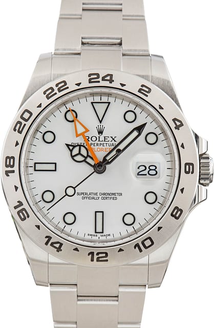 Rolex Explorer II 216570 White 42MM
