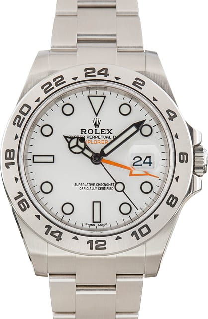Men's Rolex Explorer II Ref 216570 Polar Dial