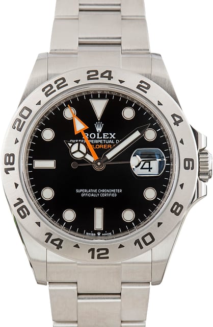 Used Rolex Explorer II Steel 226570 Black
