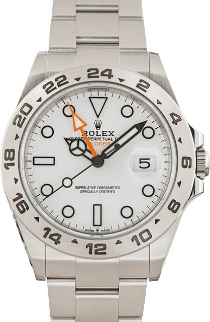 Pre-Owned Rolex Explorer II Polar Dial 226570