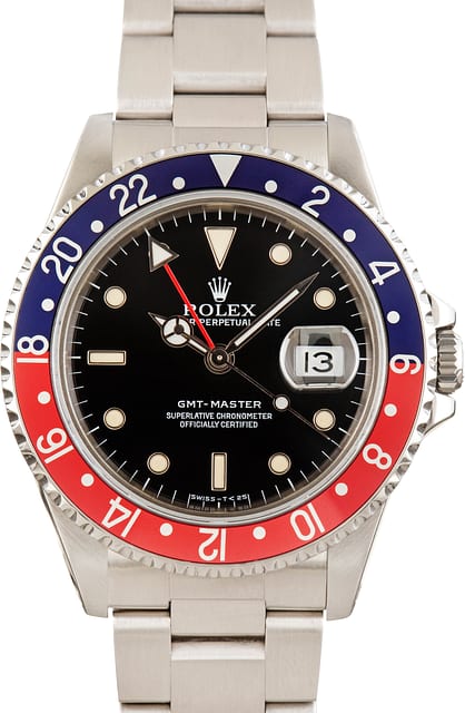 Men's Rolex GMT-Master Ref 16700 Pepsi