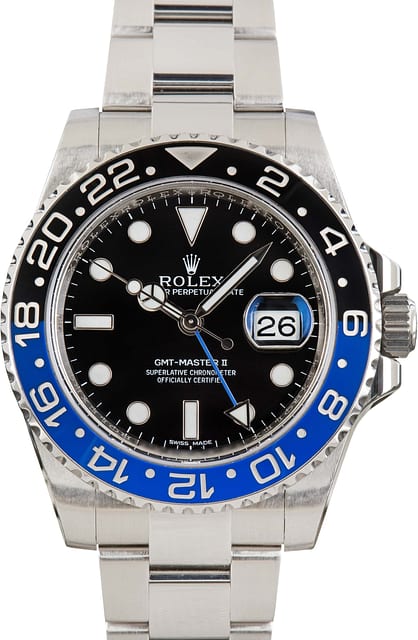 Rolex Blue GMT-Master II "Batman" 116710