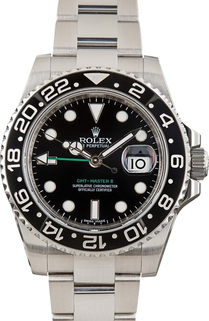 181940 Rolex GMT Master II Ref 116710 Black
