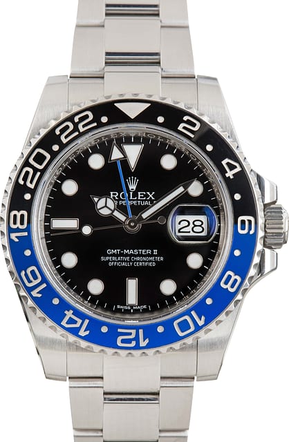 175015 Rolex GMT-Master II Ref. 116710 Batman