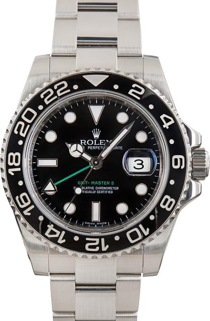Rolex GMT-Master II Steel 116710 Black Dial