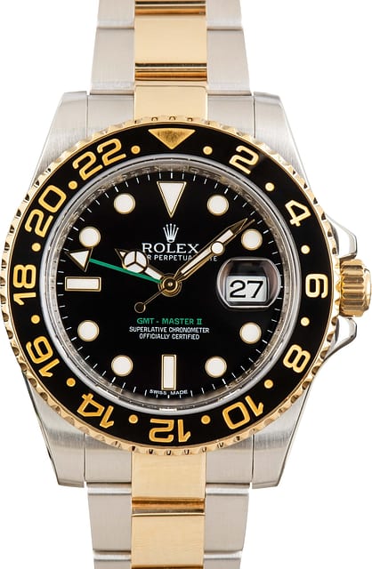 Rolex GMT Master II Ref 116713 Steel & Gold