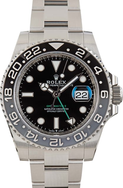 Rolex GMT-Master II ref 126710GRNR Stainless Steel