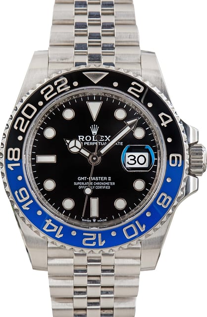 Pre-owned Rolex GMT-Master II Ref 126710 Batgirl