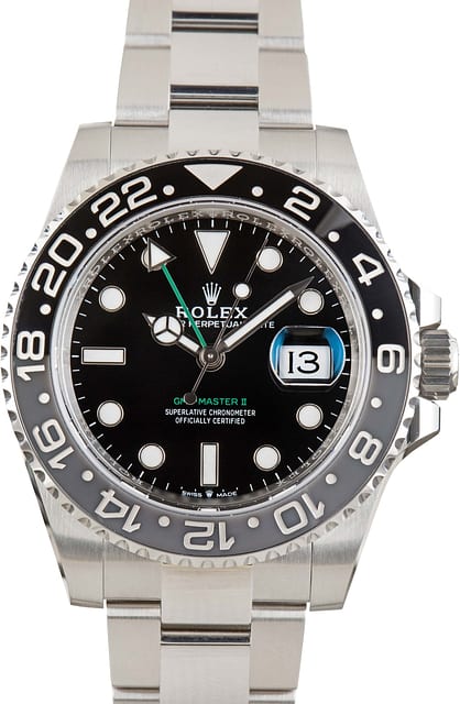 Men's Rolex GMT-Master II ref 126710 Bruce Wayne