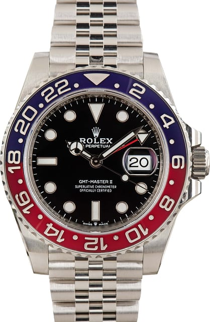 Pre-Owned Rolex GMT-Master II 'Pepsi' 126710 Jubilee Bracelet