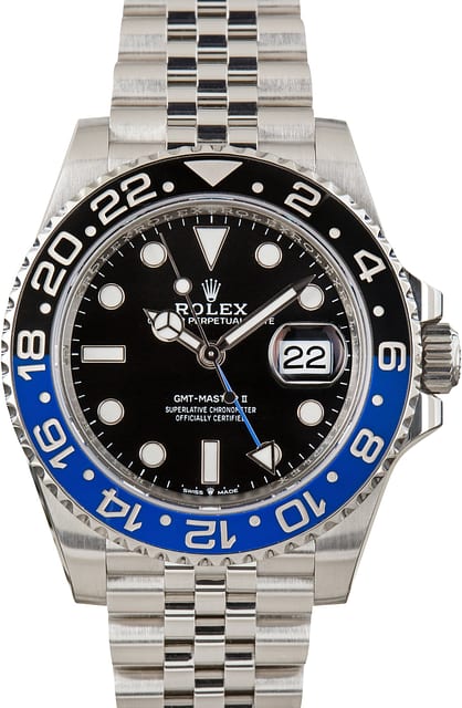 Used Jubilee Bracelet Rolex GMT-Master II Ref 126710BLNR Batgirl