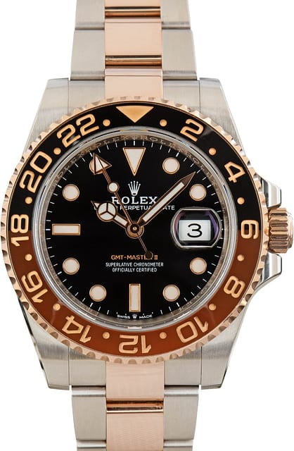 Rolex GMT-Master II ref 126711 Two Tone Root Beer