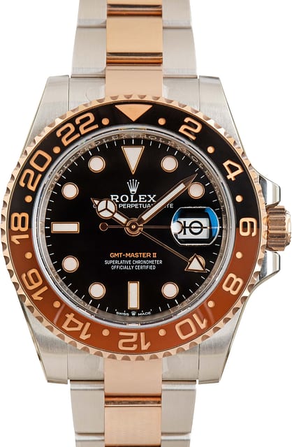 Factory Stickered Rolex GMT-Master II Root Beer 126711CHNR
