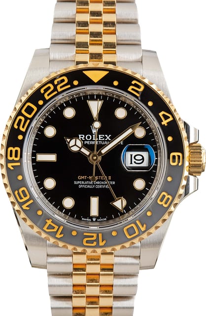 Rolex GMT-Master II Ref 126713GRNR Stainless Steel & 18k Yellow Gold