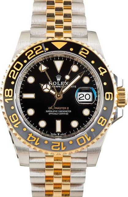 Used Two Tone Rolex GMT-Master II Zombie 126713GRNR