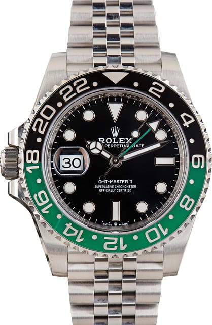183365 Rolex GMT Master II Ref 126720VTNR Left Handed Sprite