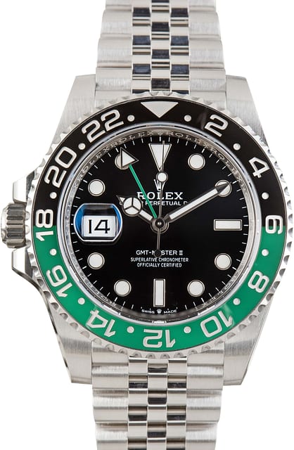 Used Rolex GMT Master II Sprite 126720VTNR Left Handed