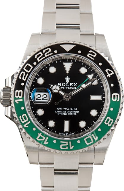 Used Sprite Rolex GMT-Master II 126720VTNR Oyster Bracelet
