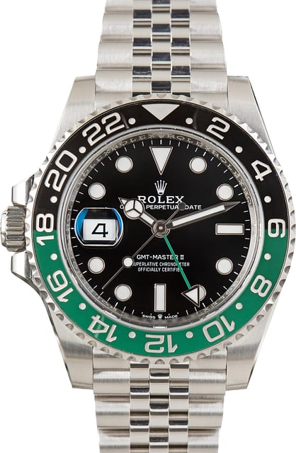 Pre-Owned Steel Rolex GMT-Master II Sprite 126720VTNR Jubilee Bracelet