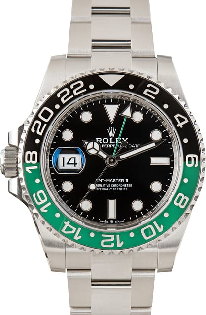Used Rolex GMT-Master II Green & Black 126720VTNR Sprite