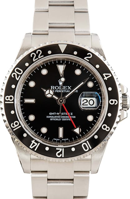 Men's Rolex GMT-Master II Ref 16710 Black