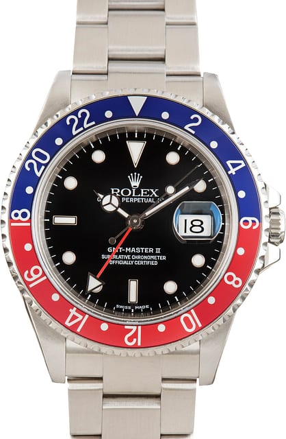 Rolex GMT-Master II Pepsi 16710 Stainless Steel