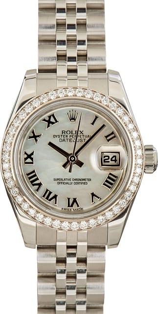 Rolex Datejust 179384 Diamond Bezel
