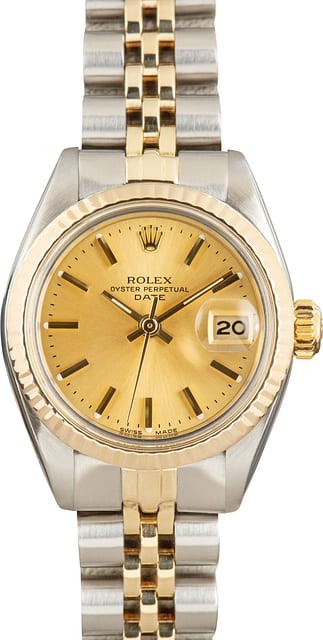 Rolex Lady Date 6917 Champagne Dial