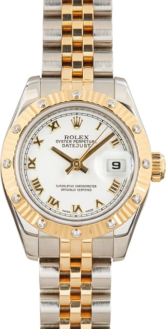 Rolex Datejust 179313 Diamond Bezel