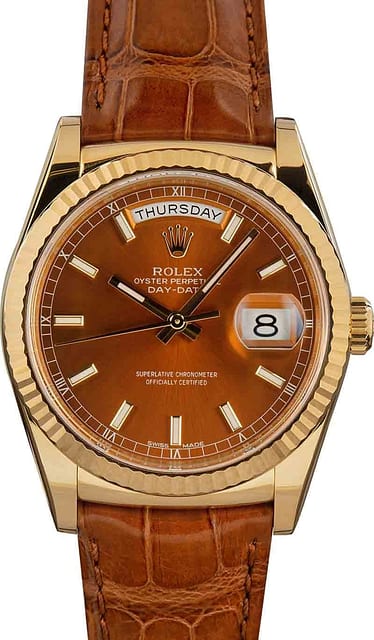 Rolex Day-Date 118138 18k Yellow Gold